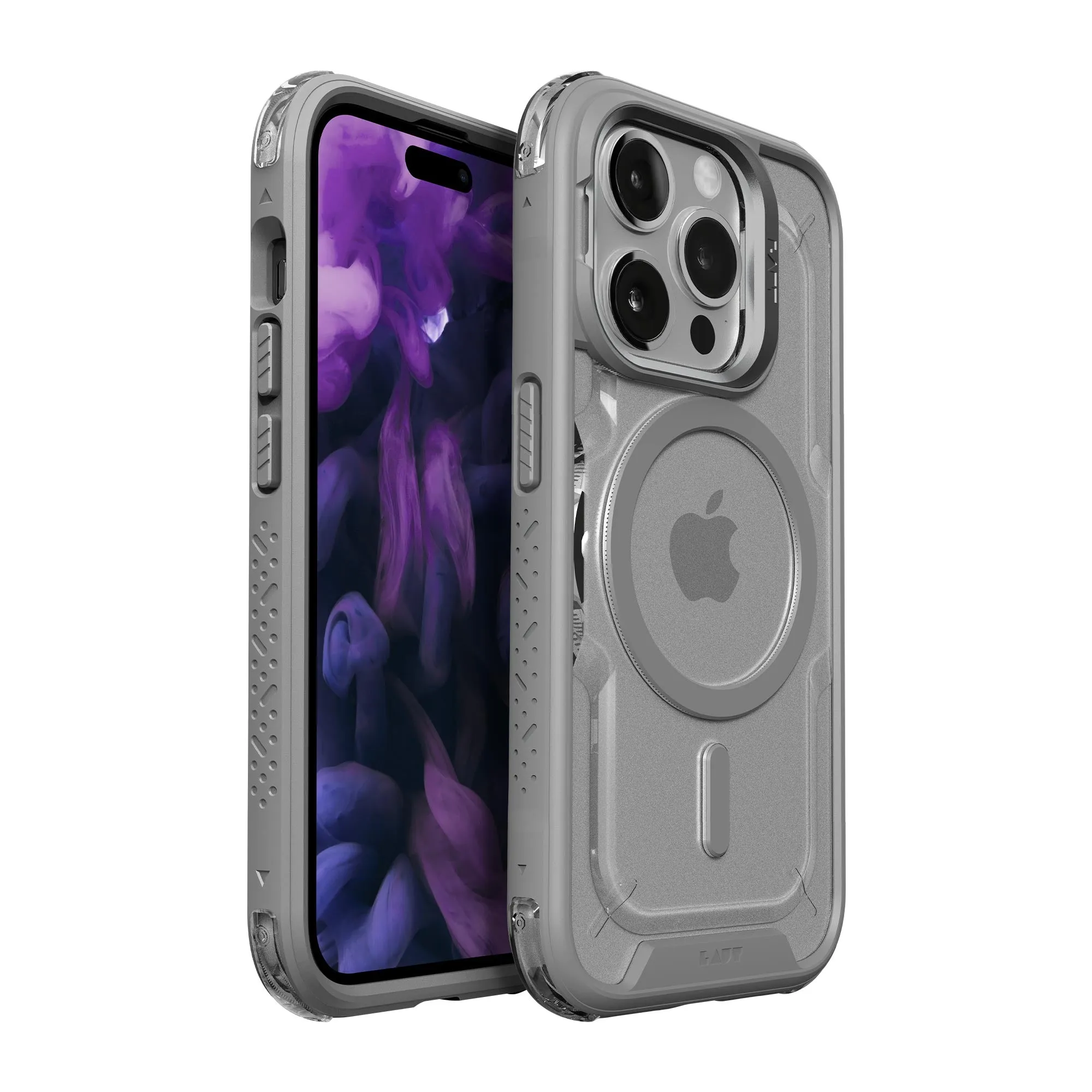 Reusable Material Shock Layer CRYSTAL MATTER case for iPhone 15 Series