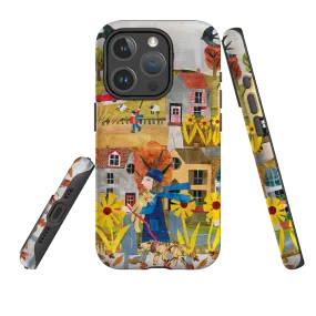 Minimal Edge Design iPhone MagSafe Tough Case - Autumn Walk By Tracey English