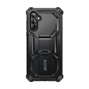 Galaxy A55 5G Armorbox Case - Black Rugged Look Finish Soft Shape