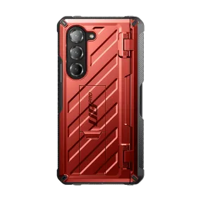 Practical Look Galaxy Z Fold6 Unicorn Beetle PRO Rugged Case - Metallic Red