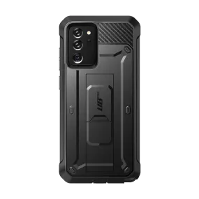 Galaxy Note20 Ultra Unicorn Beetle PRO Rugged Holster Case-Black Comfort Shield Texture Tactile Feel