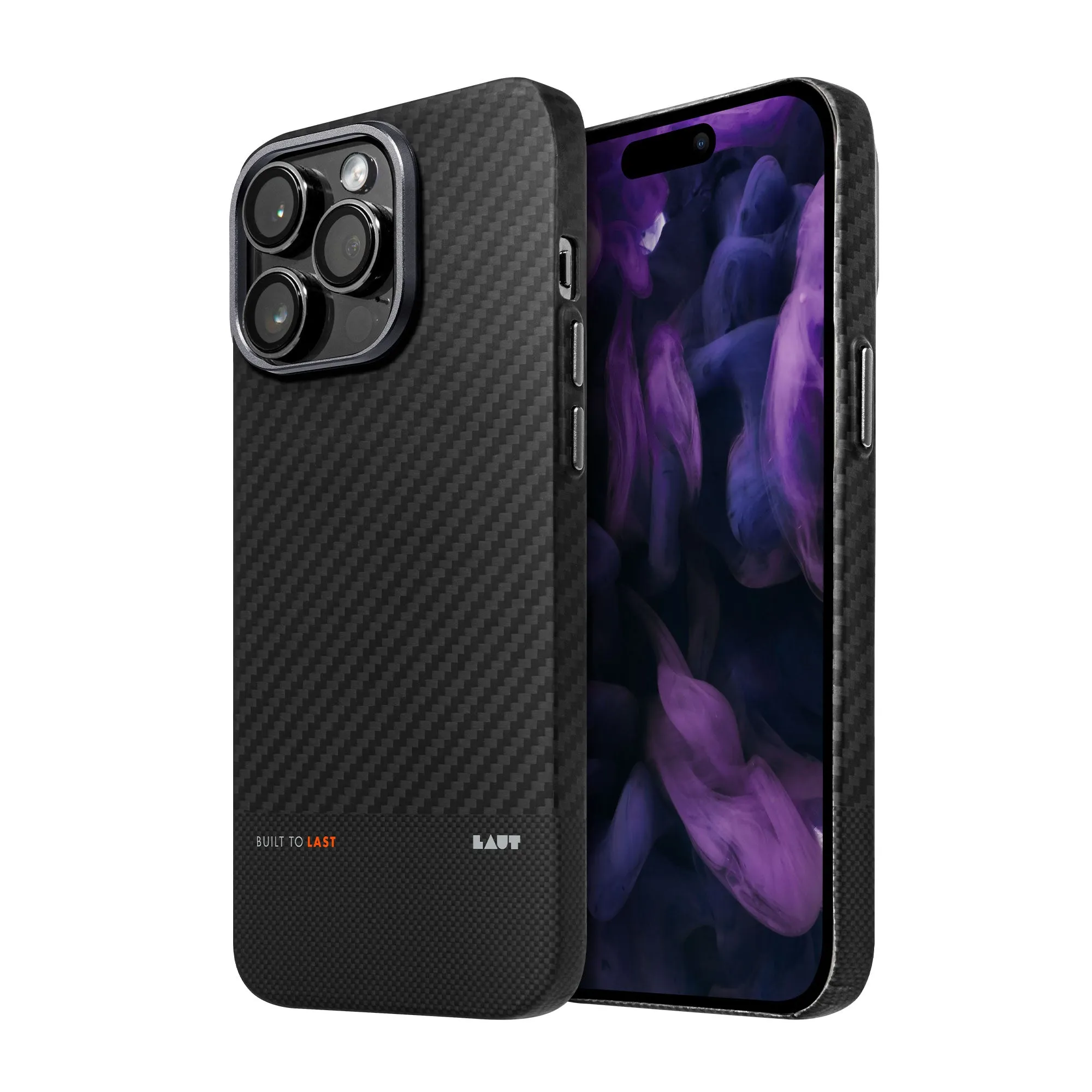 Protective Texture Layer KEV PROTECT Aramid Fiber case for iPhone 15 Series