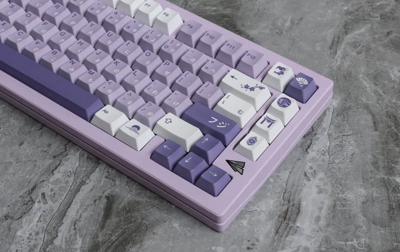 Key Travel Adjustment UNIKEYS WISTERIA DARK CHERRY PROFILE KEYCAP