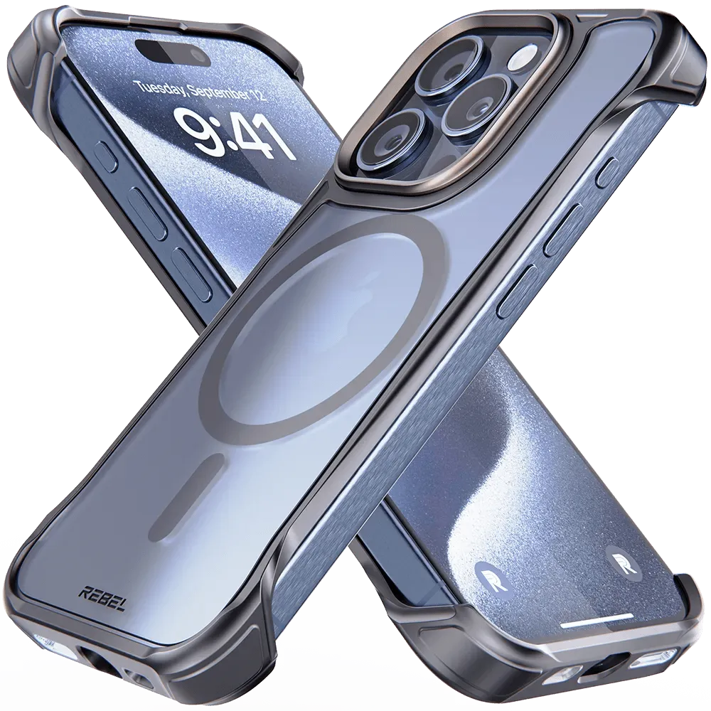 Compact Design Rugged Frame Frosted Flex Series 15