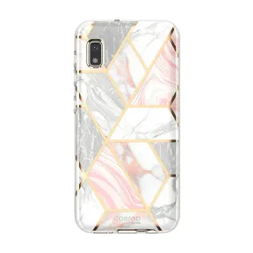 Elegant Appearance Galaxy A10e Cosmo Case - Marble Pink