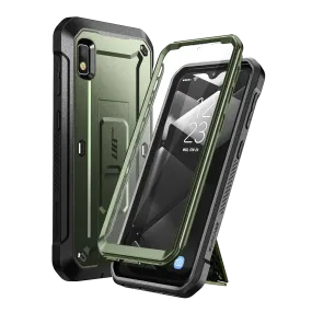 Sporty Design Galaxy A10e Unicorn Beetle Pro Rugged Holster Case-Dark Green