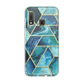 Galaxy A20 | A30 Cosmo Case - Ocean Blue Vivid Detail