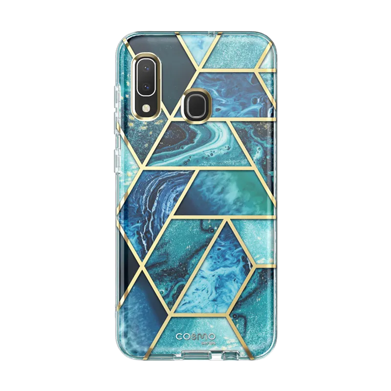 Galaxy A20 | A30 Cosmo Case - Ocean Blue Vivid Detail