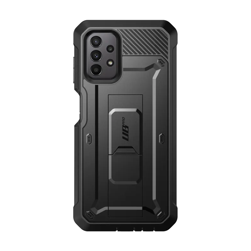 Galaxy A23 Unicorn Beetle PRO Rugged Holster Case-Black Rugged Pattern Texture Minimal Feature