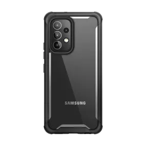 Galaxy A33 Ares Lite Bumper Case - Black Flexible Texture Comfort Edge Texture