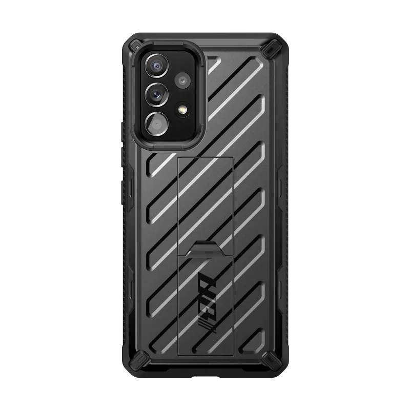 Galaxy A53 Unicorn Beetle Rugged Kickstand Case-Black Shock shield Smooth Form