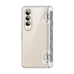 Galaxy Halo Z Fold4 - Clear Comfort Texture Layer Textured Grip