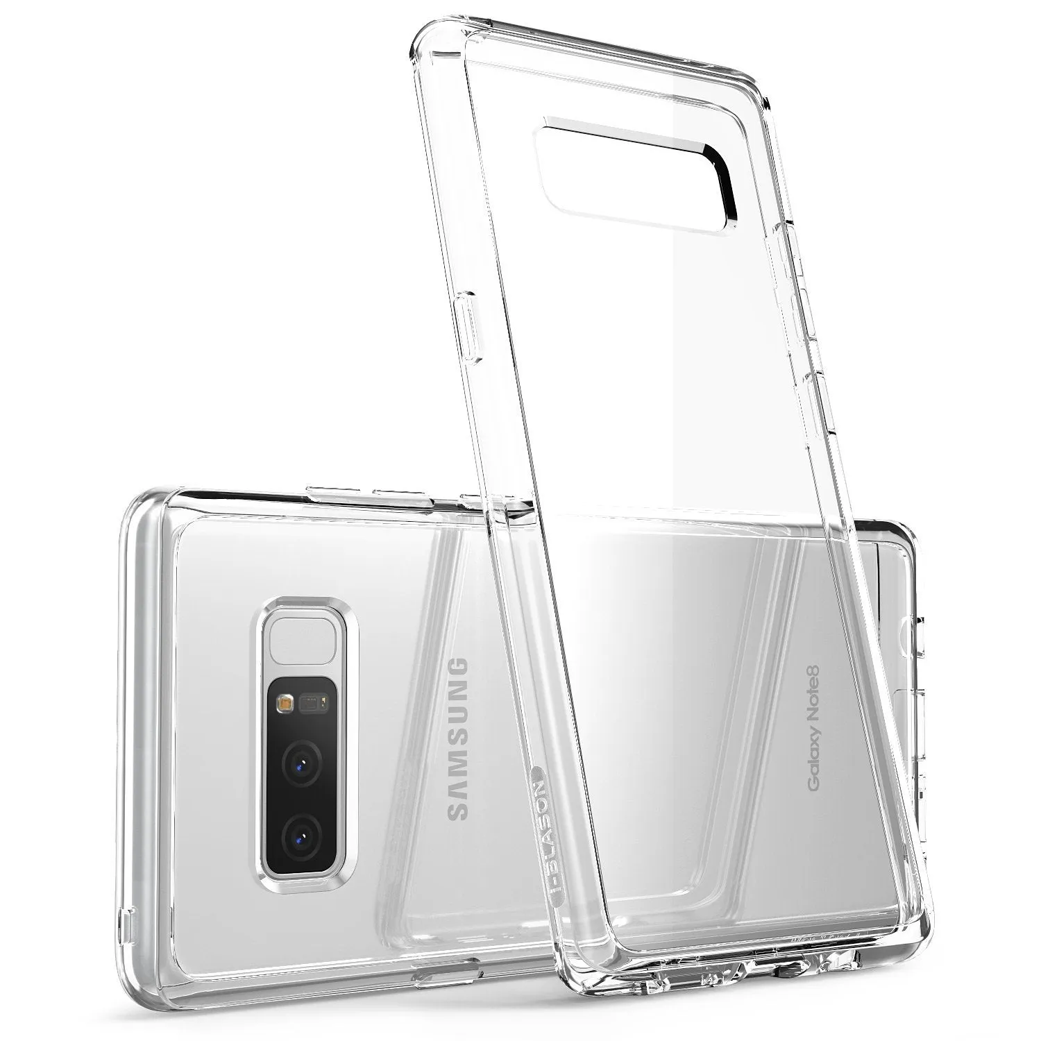 Galaxy Note 8 Halo Case - Clear Comfort Texture Layer Strong protection