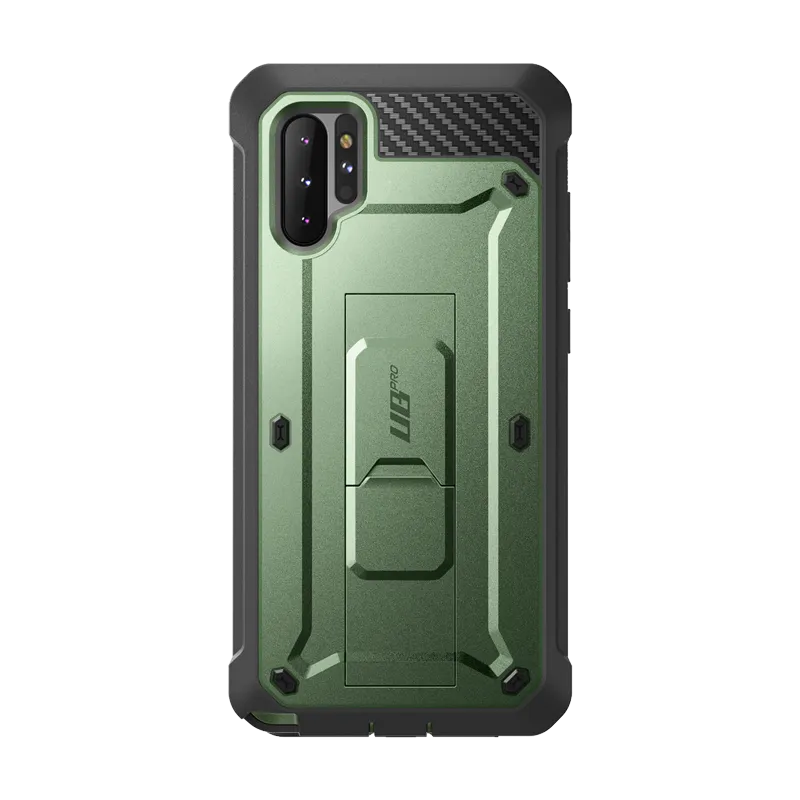 Stylish Finish Urban Style Galaxy Note10 Plus / Note10 Plus 5G Unicorn Beetle Pro Full-Body Rugged Case-Dark Green