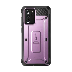Comfort Accessory Premium Finish Galaxy Note20 Ultra Unicorn Beetle PRO Rugged Holster Case-Metallic Purple