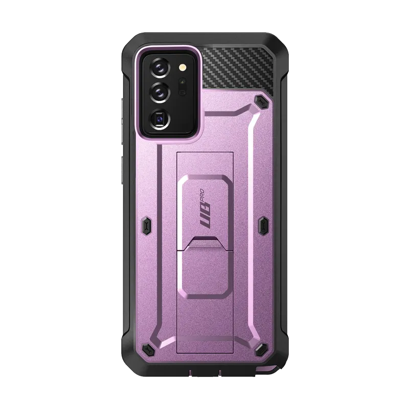 Comfort Accessory Premium Finish Galaxy Note20 Ultra Unicorn Beetle PRO Rugged Holster Case-Metallic Purple