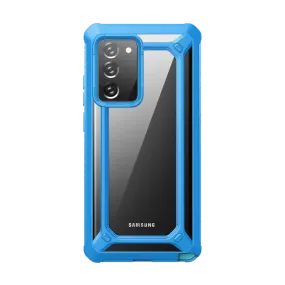 Protective Quality Galaxy Note20 Unicorn Beetle EXO Clear Case-Blue