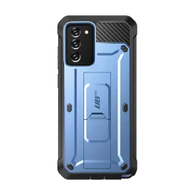 Everyday Carry Color Gradient Galaxy Note20 Unicorn Beetle PRO Rugged Holster Case-Metallic Blue