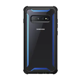 Galaxy S10 Ares Case - Blue Clear Surface Durable Pattern