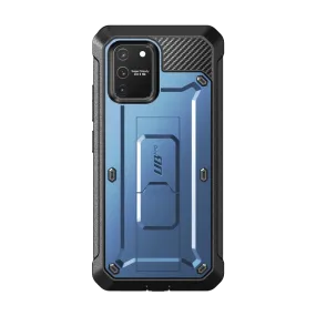 Galaxy S10 Lite Unicorn Beetle Pro Full Body Rugged Holster Case-Metallic Blue Vivid Pattern Design