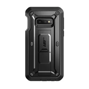Premium Feel Galaxy S10e Unicorn Beetle Pro Full Body Rugged Holster Case-Black