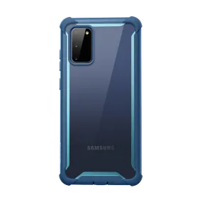 Tactile Feel Galaxy S20 FE 5G Ares Clear Rugged Case - Blue
