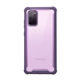 Galaxy S20 FE 5G Ares Clear Rugged Case - Purple Comfort Build Layer