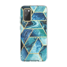 Galaxy S20 FE 5G Cosmo Case - Ocean Blue Minimal Build Texture