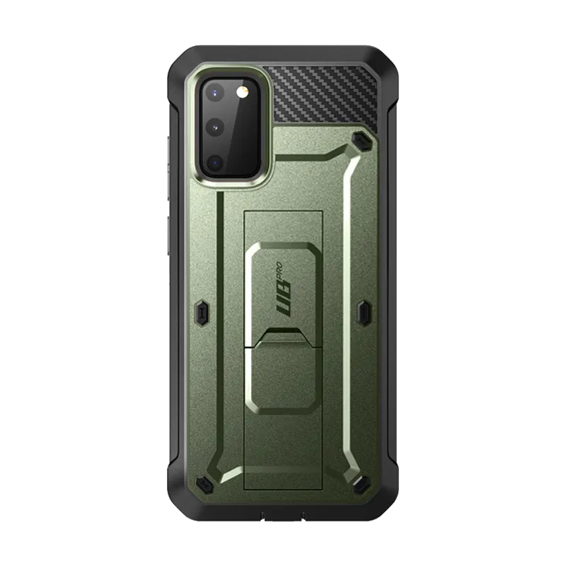 Galaxy S20 FE Unicorn Beetle Pro Rugged Case-Metallic Green Elegant Build Luxury Texture Finish