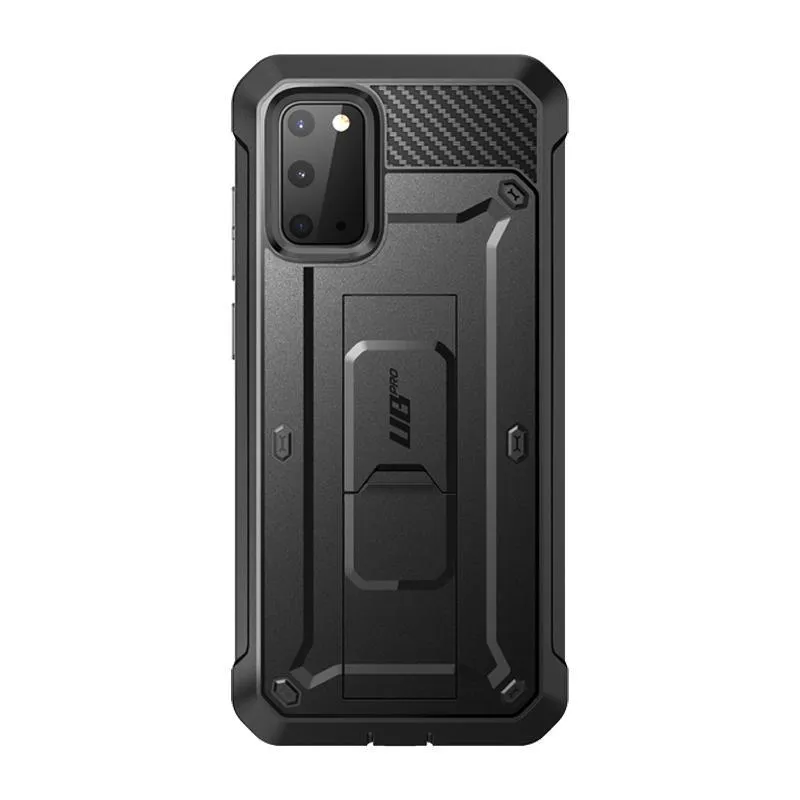 Strong Outline Subtle Touch Galaxy S20 Unicorn Beetle Pro Rugged Case-Black