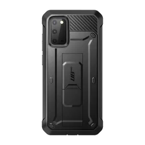 Strong Outline Subtle Touch Galaxy S20 Unicorn Beetle Pro Rugged Case-Black