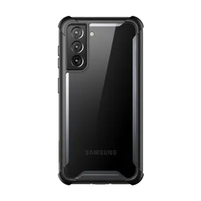 Galaxy S21 Plus Ares Clear Rugged Case - Black Comfort Texture Finish