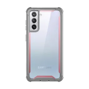Urban Style Stylish Finish Texture Galaxy S21 Plus Ares Clear Rugged Case - Pink
