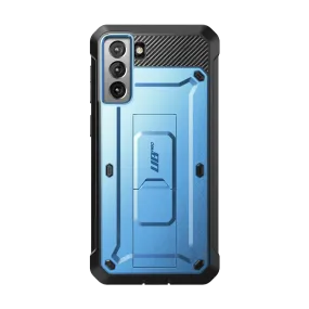 Galaxy S21 Plus Unicorn Beetle Pro Rugged Case-Metallic Blue Slim Edge