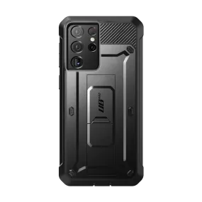 Galaxy S21 Ultra Unicorn Beetle Pro Rugged Case-Black Modern Layer Stylish Detail