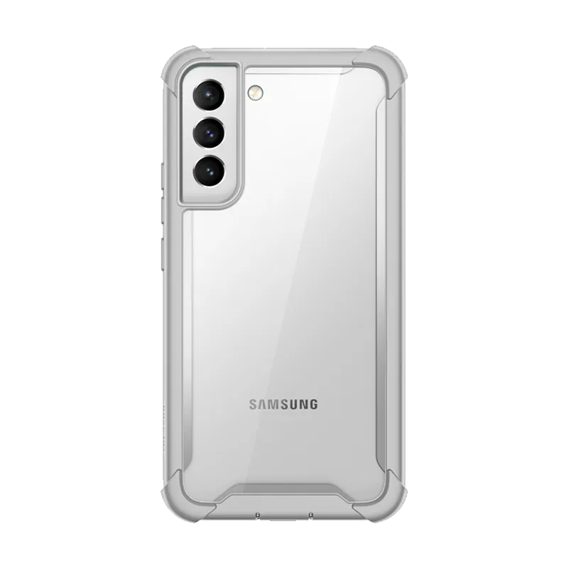Premium Finish Galaxy S22 Plus Ares Clear Rugged Case -  Gray