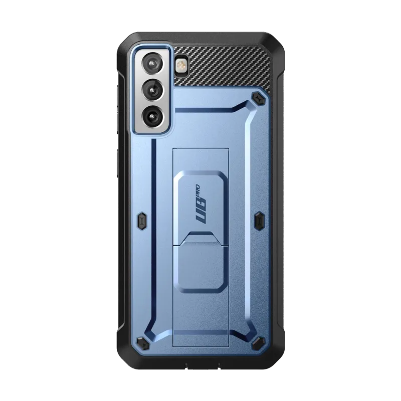 Galaxy S22 Unicorn Beetle PRO Rugged Case-Metallic Blue Fashion Look