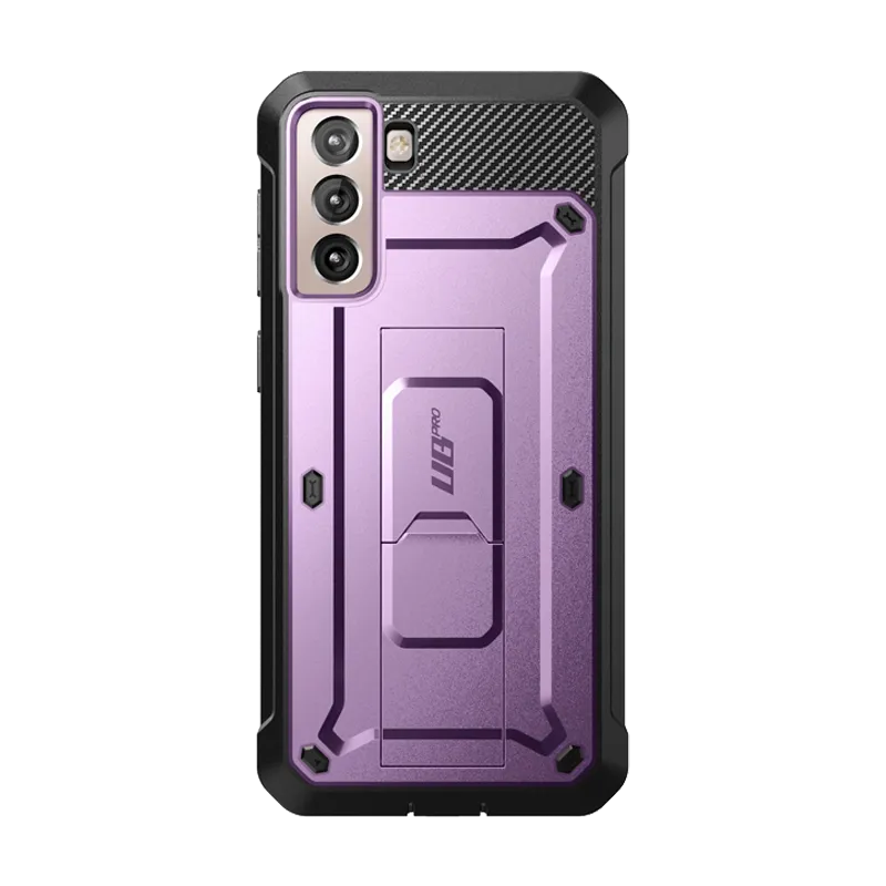 Durable Accessory Soft Shield Galaxy S22 Unicorn Beetle PRO Rugged Case-Metallic Purple