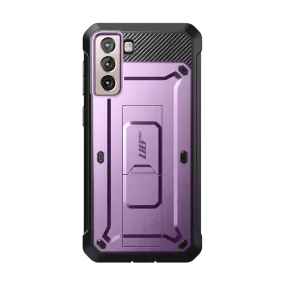 Durable Accessory Soft Shield Galaxy S22 Unicorn Beetle PRO Rugged Case-Metallic Purple