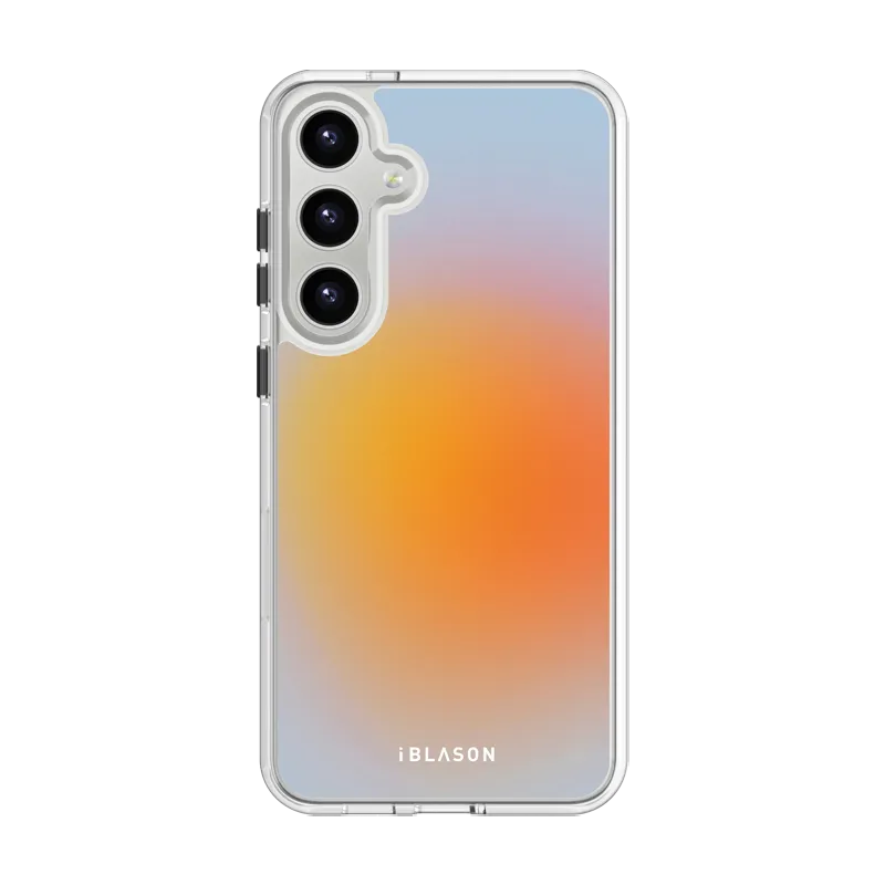 Modern Touch Galaxy S23 Halo MagSafe Cute Phone Case - Sunset