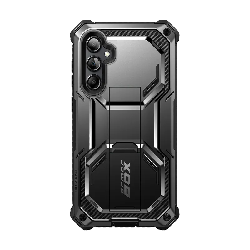 Galaxy S24 FE Armorbox Protective Phone Case - Black Grip Assist