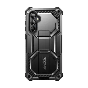 Galaxy S24 FE Armorbox Protective Phone Case - Black Grip Assist