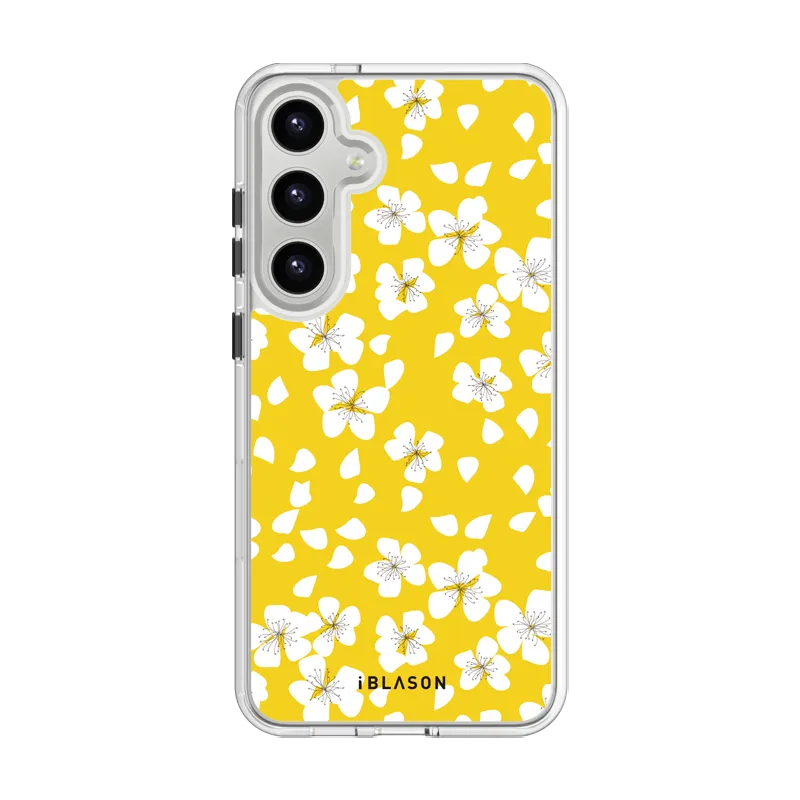 Galaxy S24 Plus Halo MagSafe Cute Phone Case - Dreamy Floral Smooth Shape Clear Finish