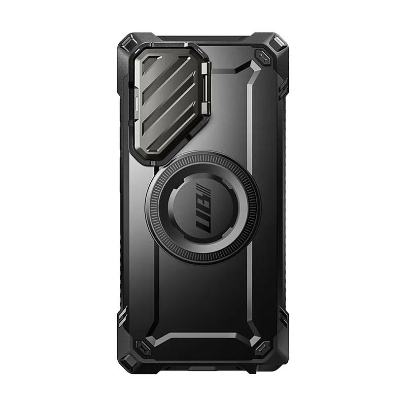 Galaxy S24 Ultra Unicorn Beetle MAG XT Bumper Case -Black Soft Feel easy installation