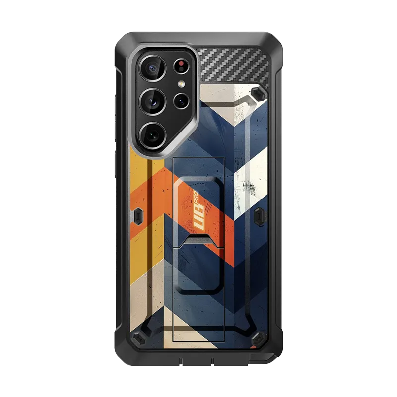 Galaxy S24 Ultra Unicorn Beetle PRO Rugged Case-Chevron Luxury Detail Texture Slim Profile