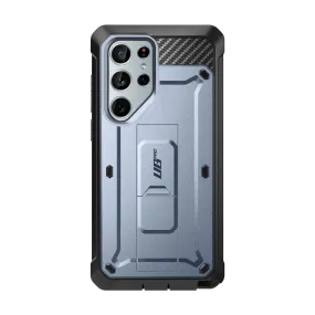 Galaxy S24 Ultra Unicorn Beetle PRO Rugged Case-Metallic Blue Impact Cushion