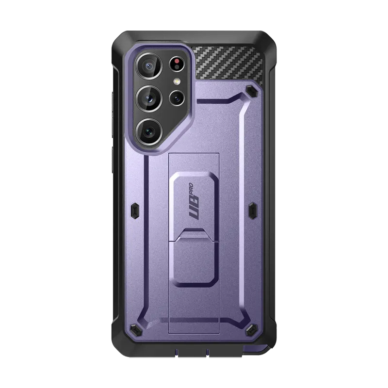 Galaxy S24 Ultra Unicorn Beetle PRO Rugged Case-Metallic Purple Stylish Finish