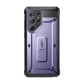 Galaxy S24 Ultra Unicorn Beetle PRO Rugged Case-Metallic Purple Stylish Finish