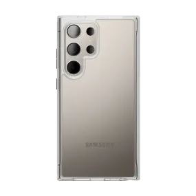 Minimal Surface Layer Smooth Surface Galaxy S24 Ultra Unicorn Beetle Style Slim Clear Case-Clear