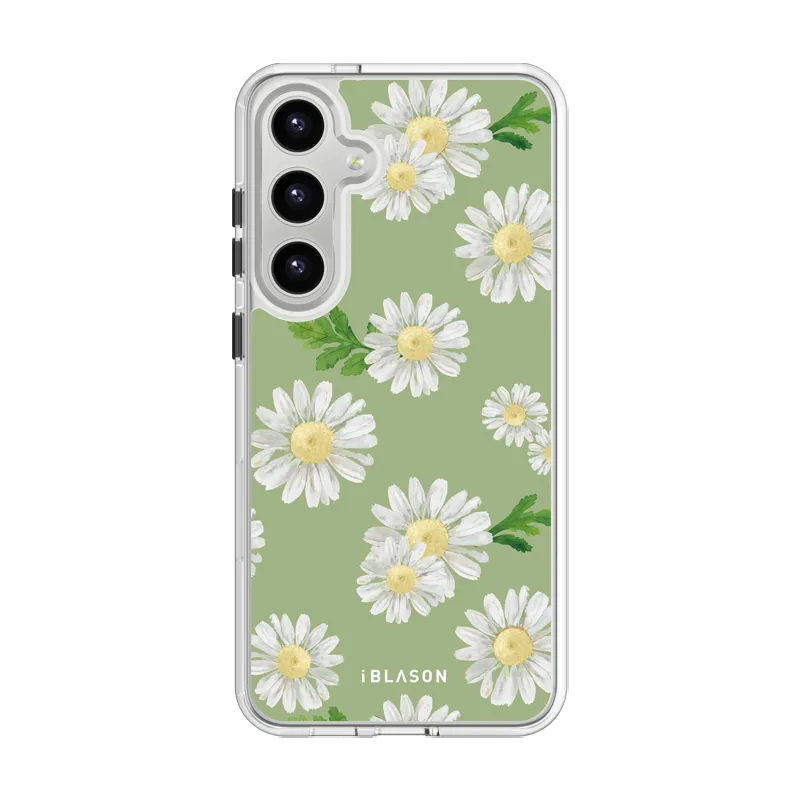 Galaxy S25 Halo MagSafe Cute Phone Case - Blossom Modern Touch Shock shield